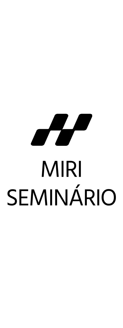 Seminário empresarial simples com um logótipo de ilustração quadrada inclinada