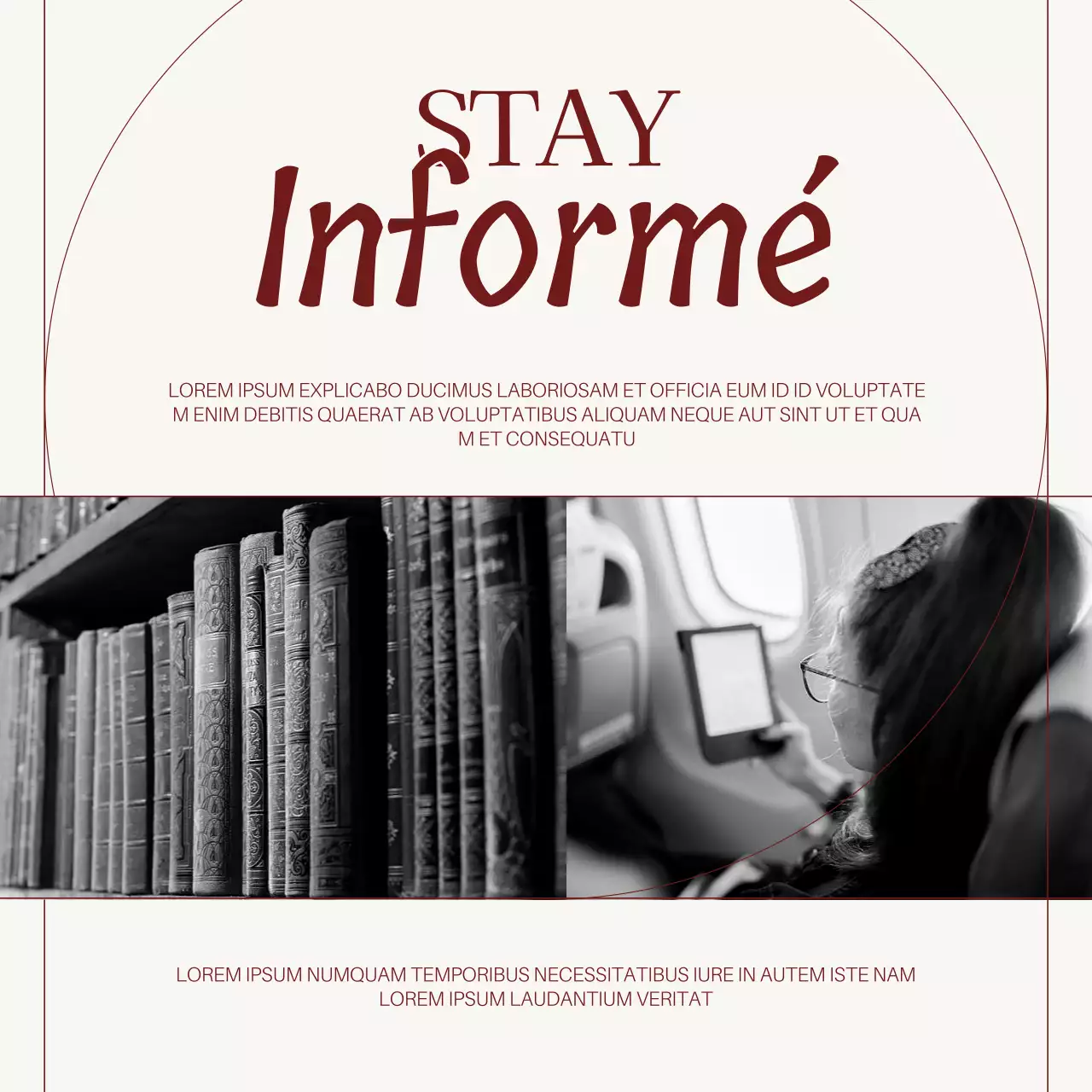 Ivory and Red Minimal Medical Insight Introduction