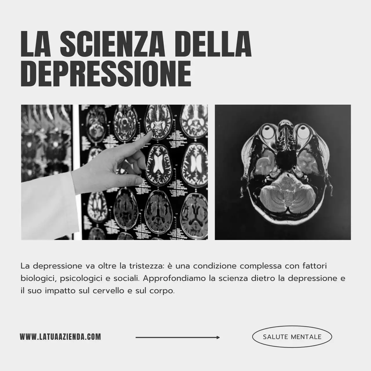 Beige e Grigio Minimal Care Psicologia Promozione del blog