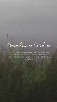 Bianco e grigio Semplice promozione del blog sullo stile di vita