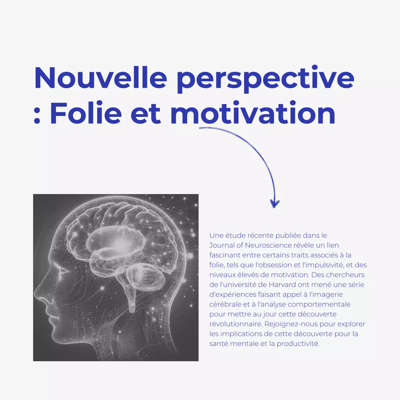 Stratégie médicale moderne bleue