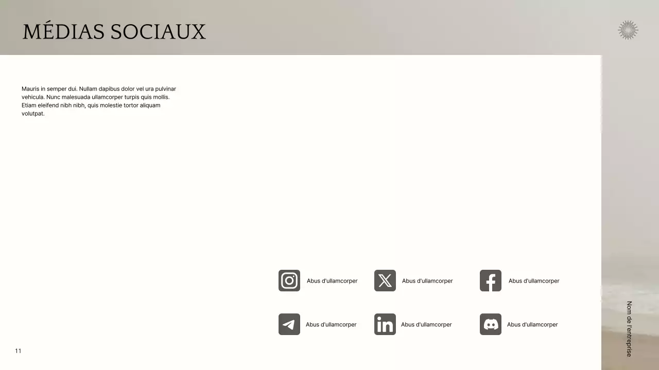 Beige White Minimal Neutral Tone Business Presentation Pitch Deck Strategy