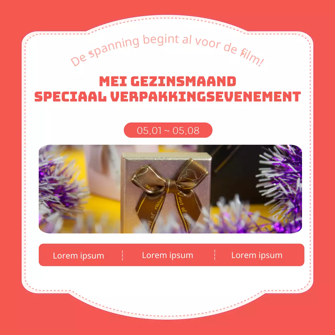 Leuke Moederdagcadeaus in rood en roze promoten