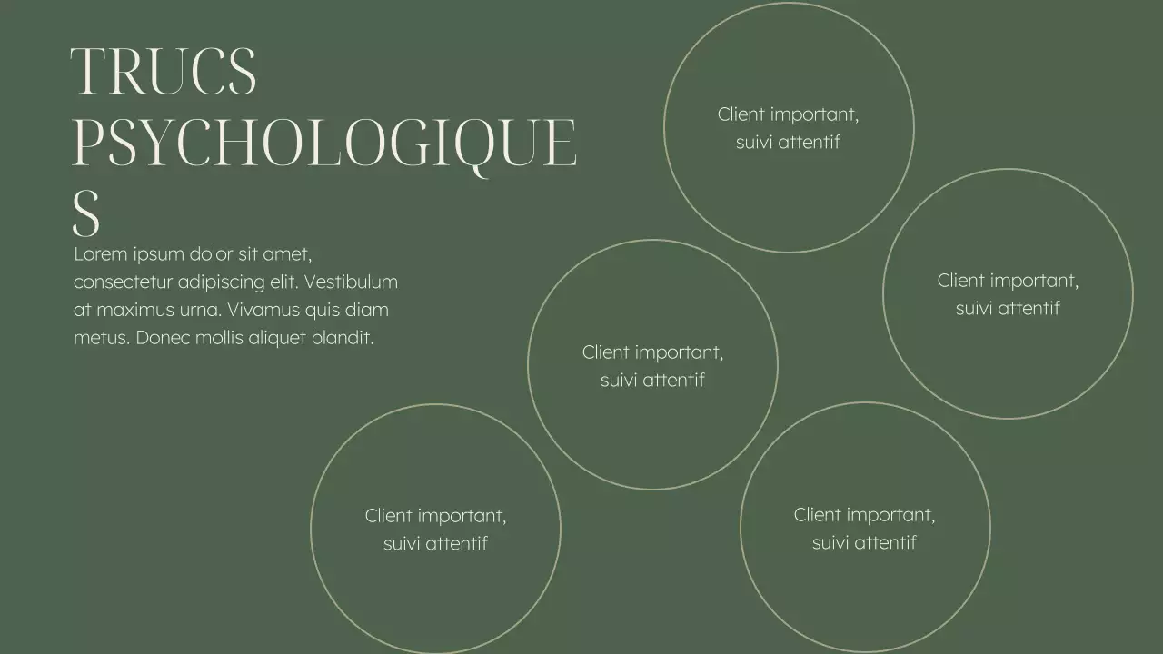 Matériel de conférence élégant sur la santé mentale (vert et beige)