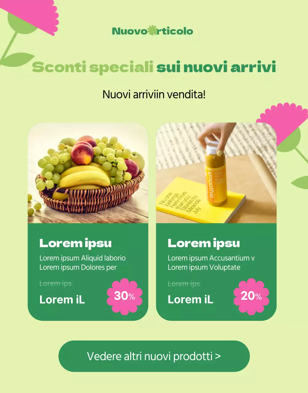 Promuovere un Mese della Casa verde e kitsch