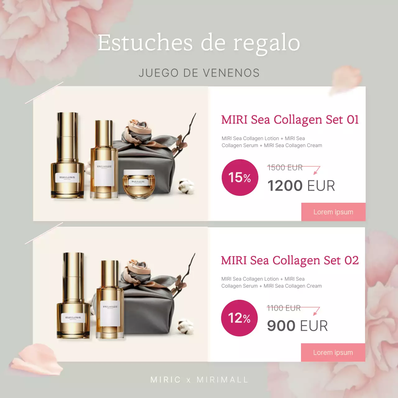 Una sencilla promoción en rosa para el Día de la Madre