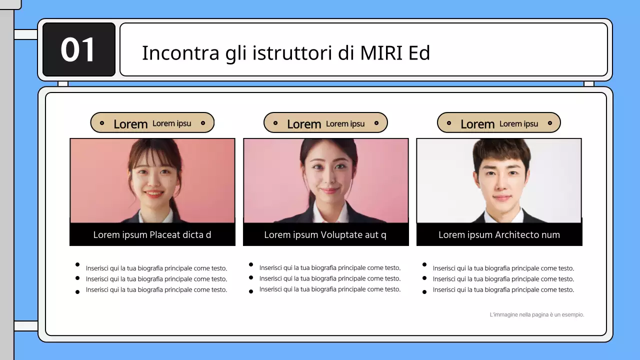 Guida alla piccola scuola di Blue