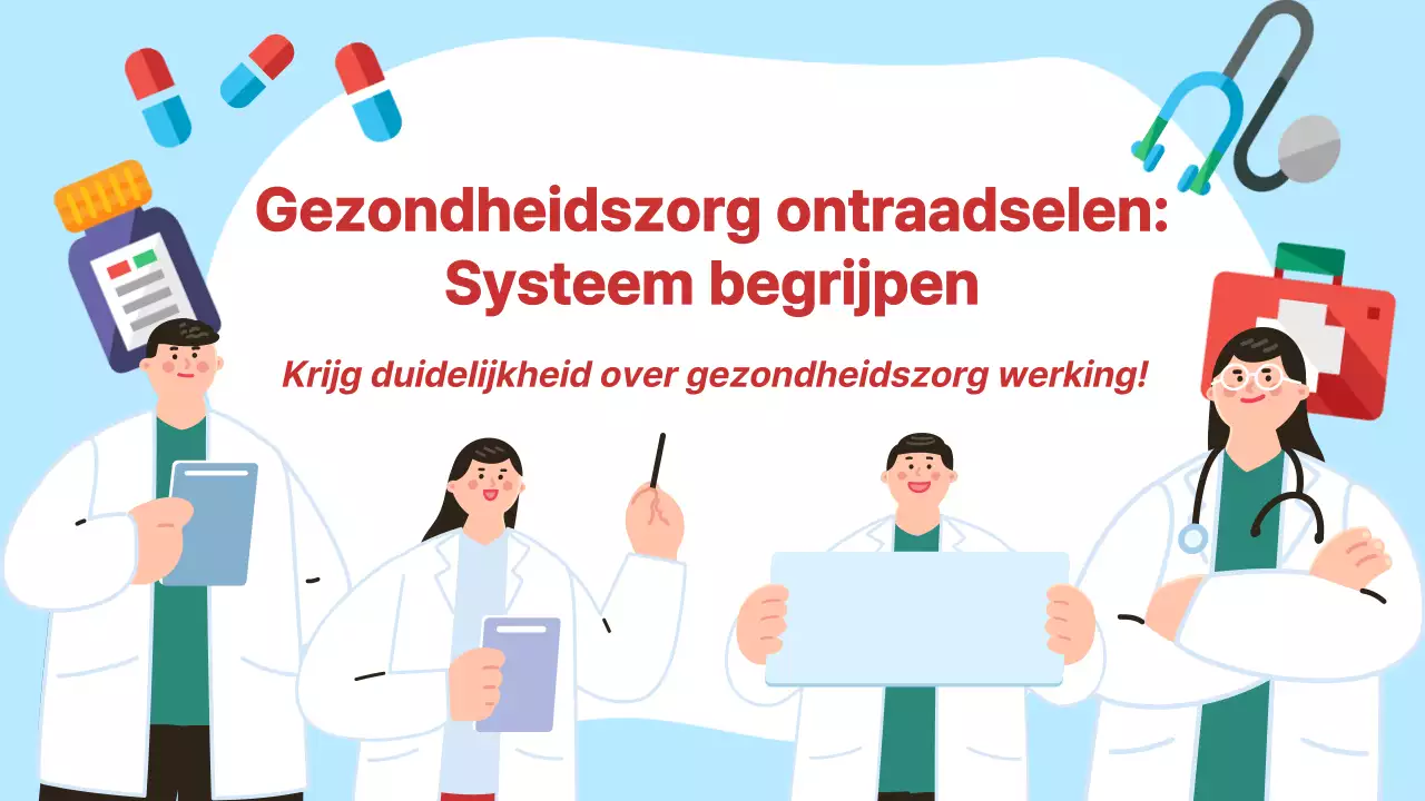 Blauw-witte Uitleggids voor de moderne gezondheidszorg