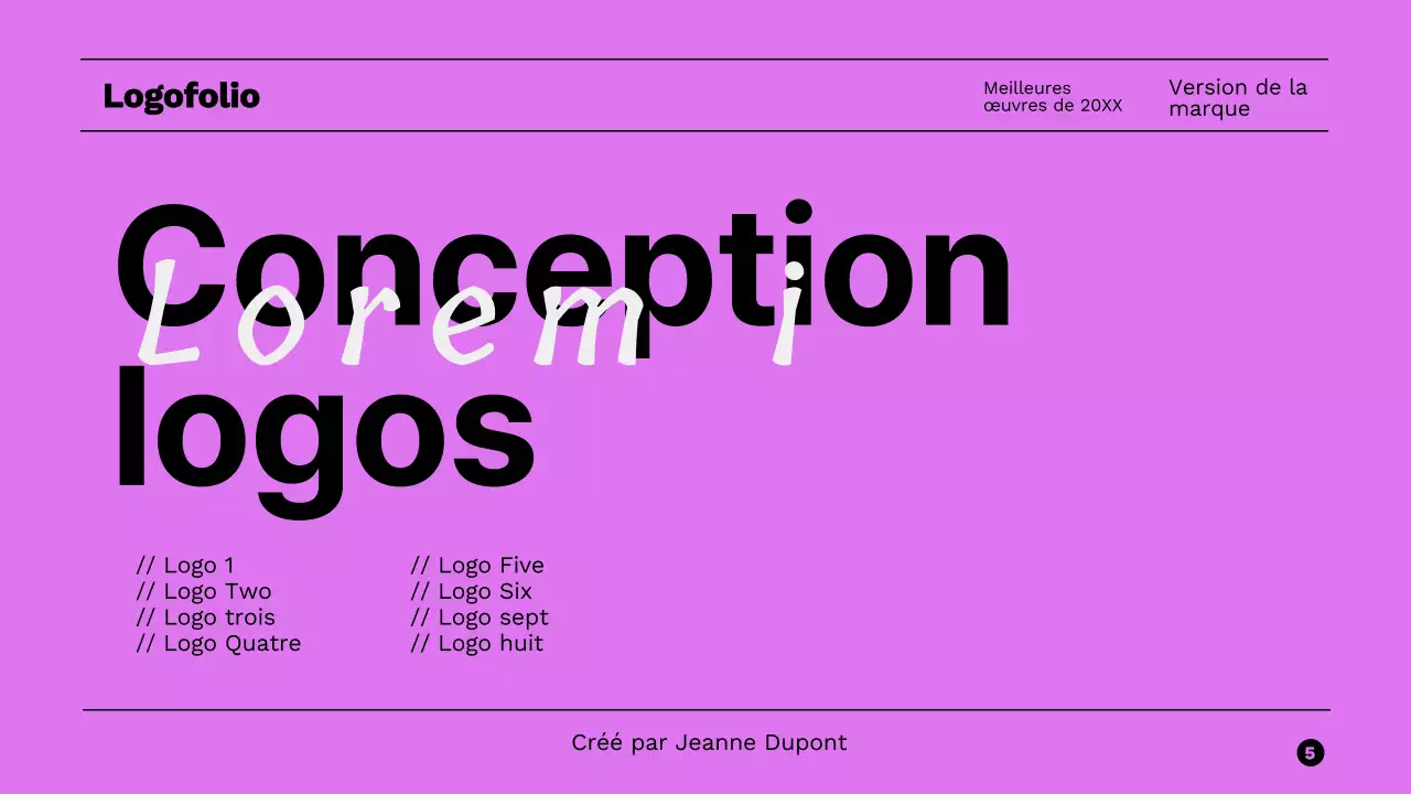 Portefeuille Lilas Basic Bold