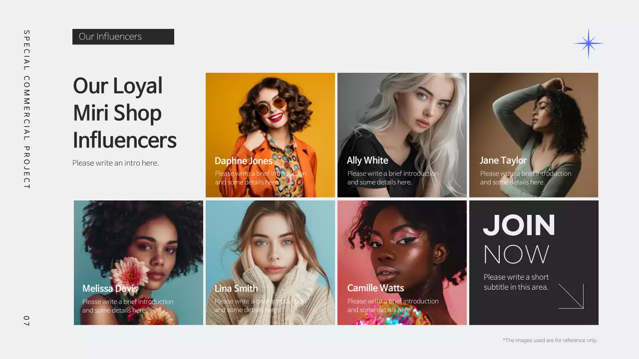 화이트 모던 패션 프로모션 프리젠테이션