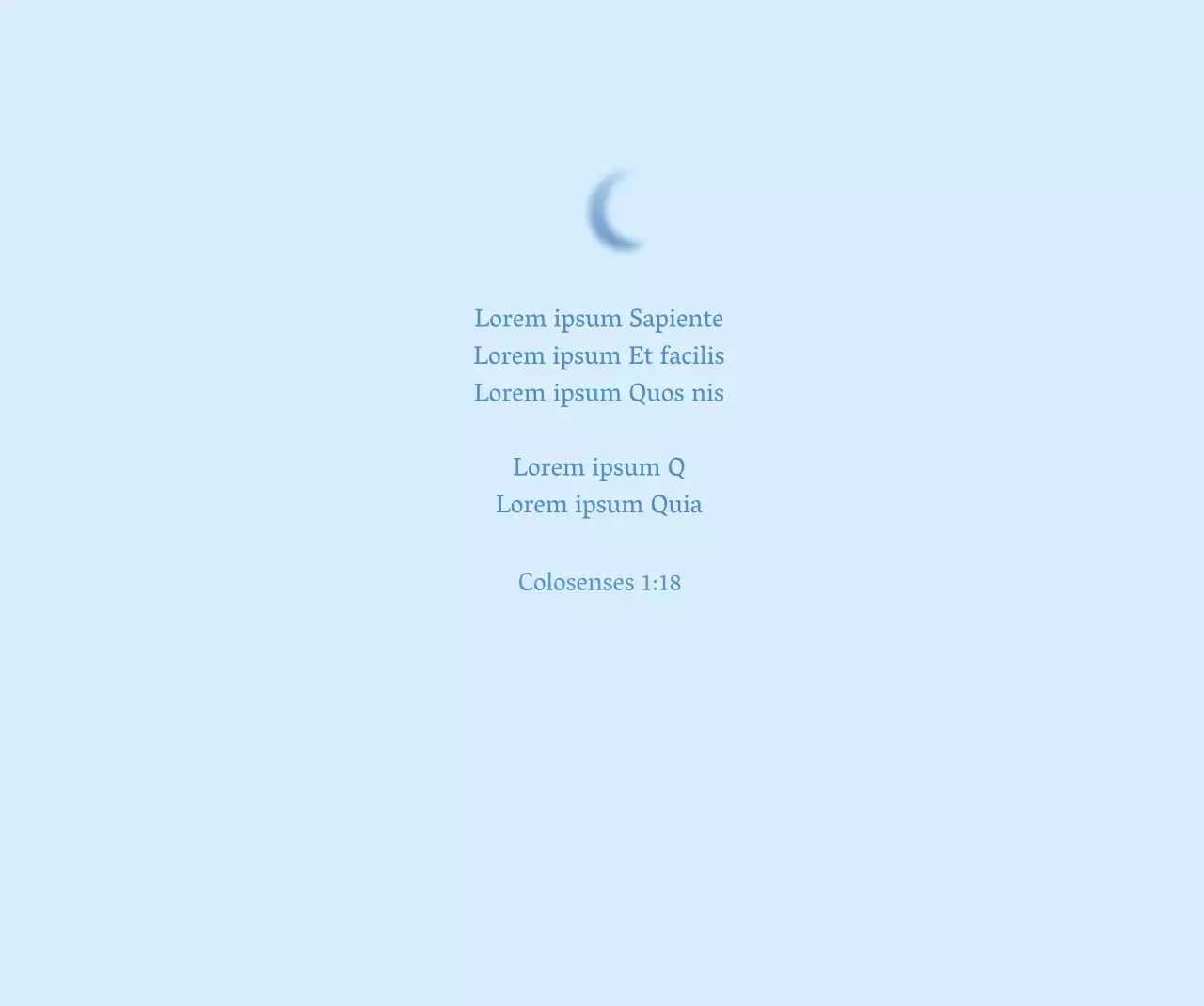 Versículos bíblicos emotivos con degradados para promocionar su iglesia