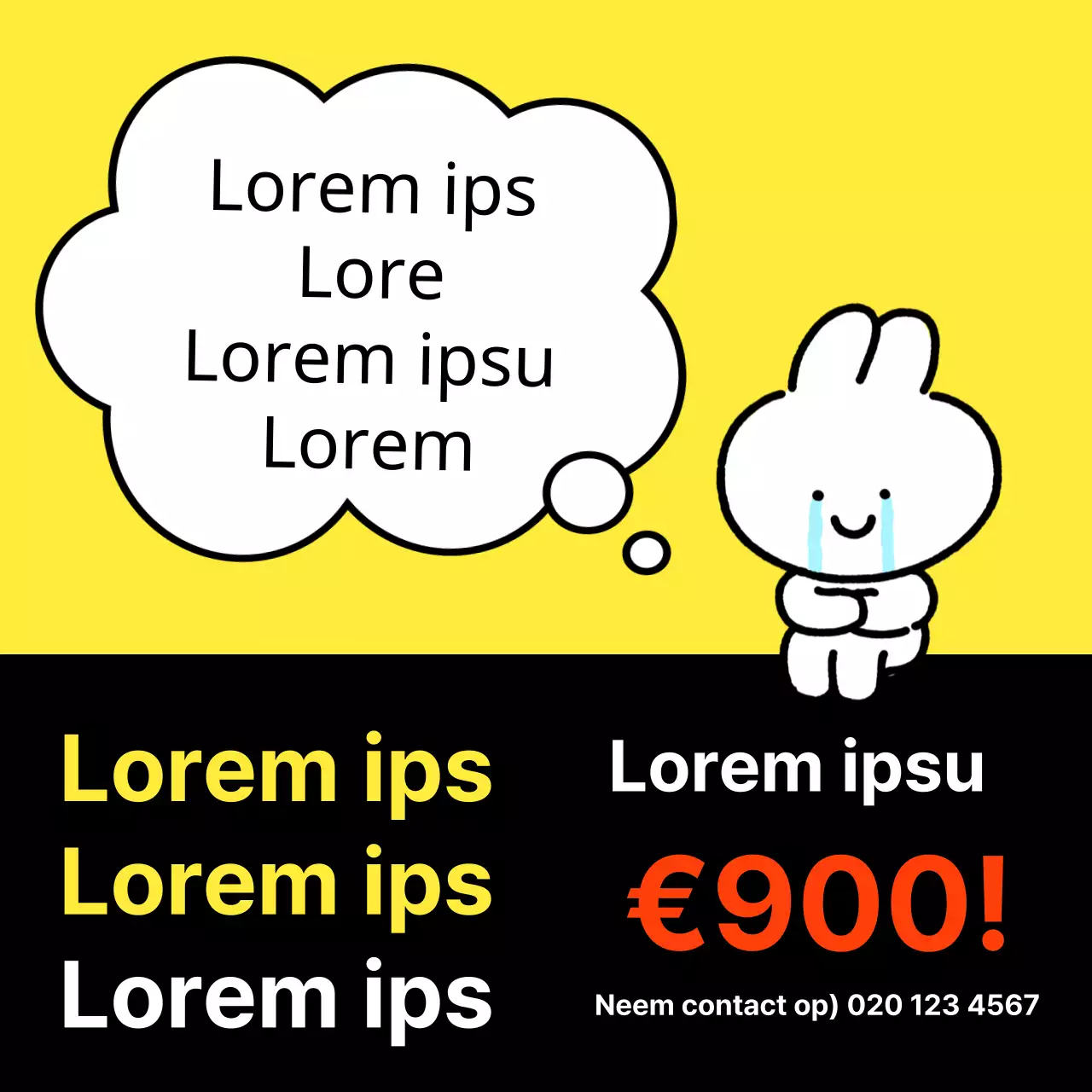 Een parodie op de gezondheidsbevordering van Yellow en Red Bull