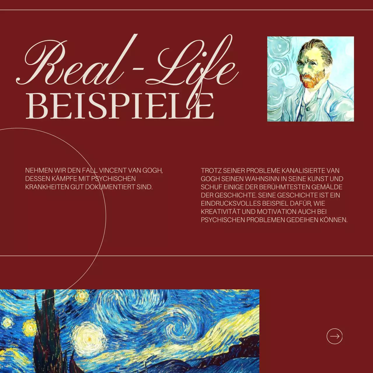 Elfenbein und Rot Minimal Medical Insight Einführung