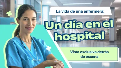 Lime Modern Nursing Vlog Youtube Thumbnail Video