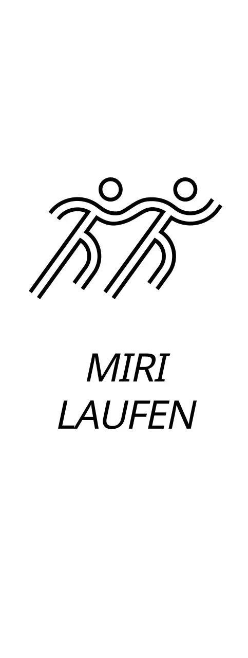 Einfacher Laufwettbewerb mit Illustrationen von Läufern