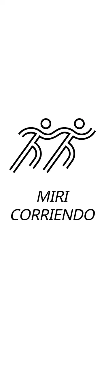 Sencilla competición de running con ilustraciones de corredores