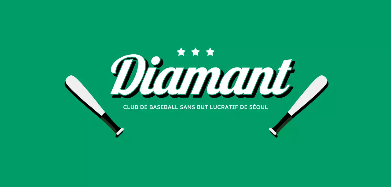 Conception d'un club de baseball avec une touche rétro