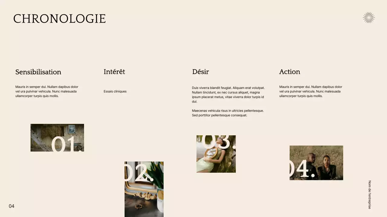 Beige White Minimal Neutral Tone Business Presentation Pitch Deck Strategy