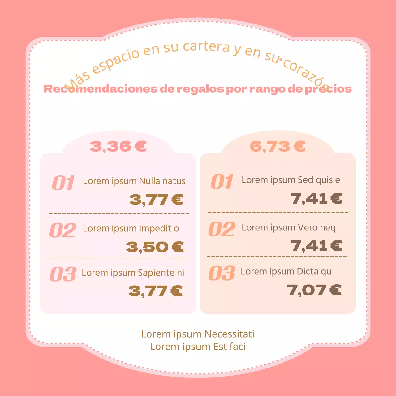 Promociona bonitos regalos para el Día de la Madre en rojo y rosa