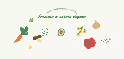 Design del mercato delle pulci con illustrazioni di diverse verdure