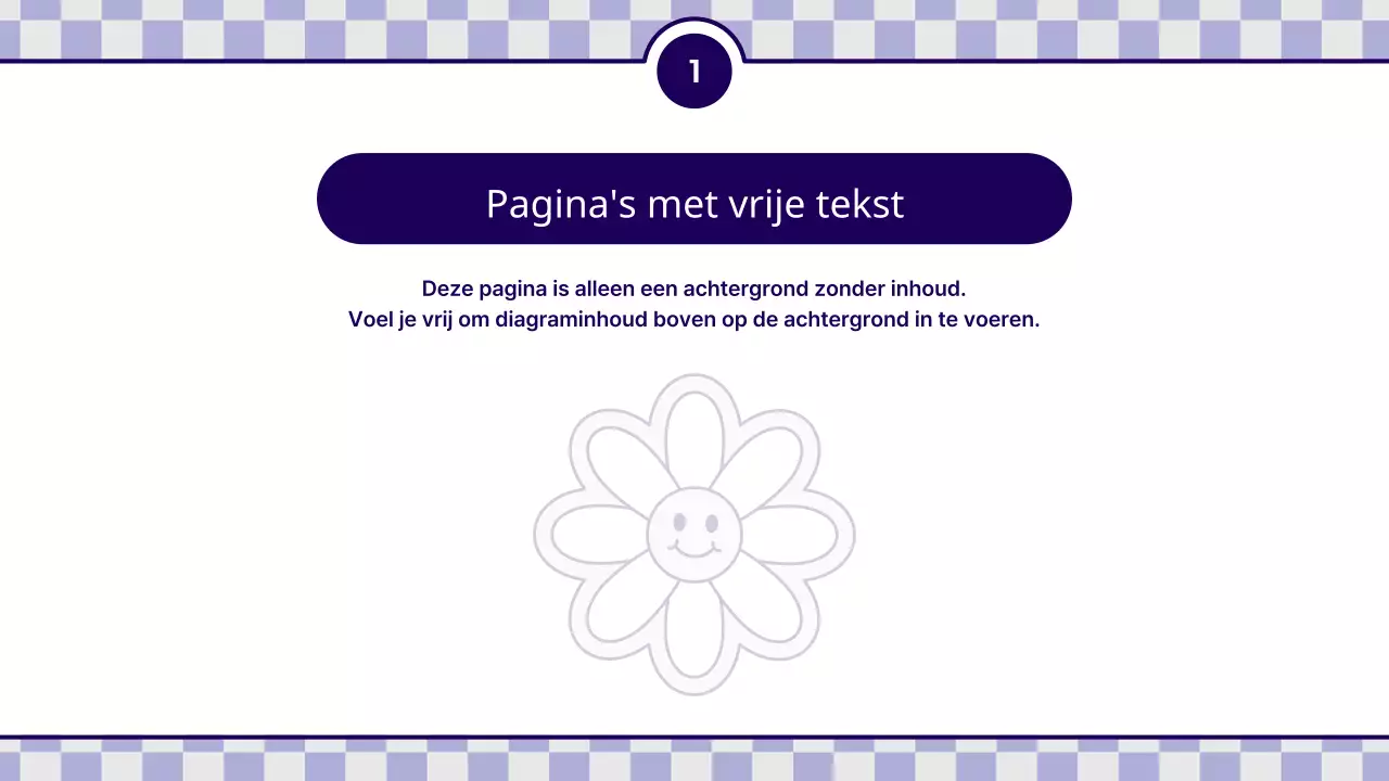 Prospectus met kitscherige paarse en gele stickers