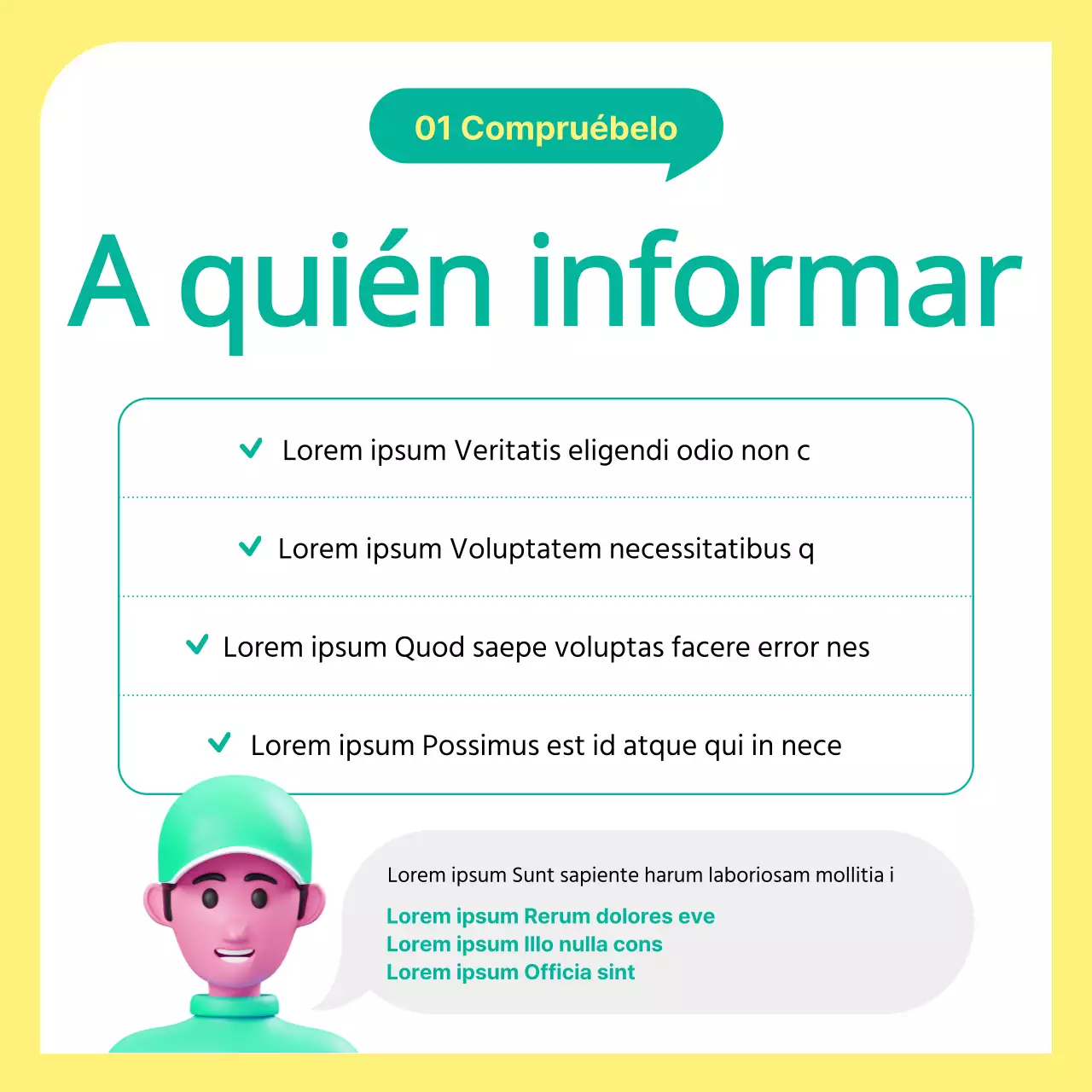 Sobre el amarillo y el verde, bonita declaración de la renta integral
