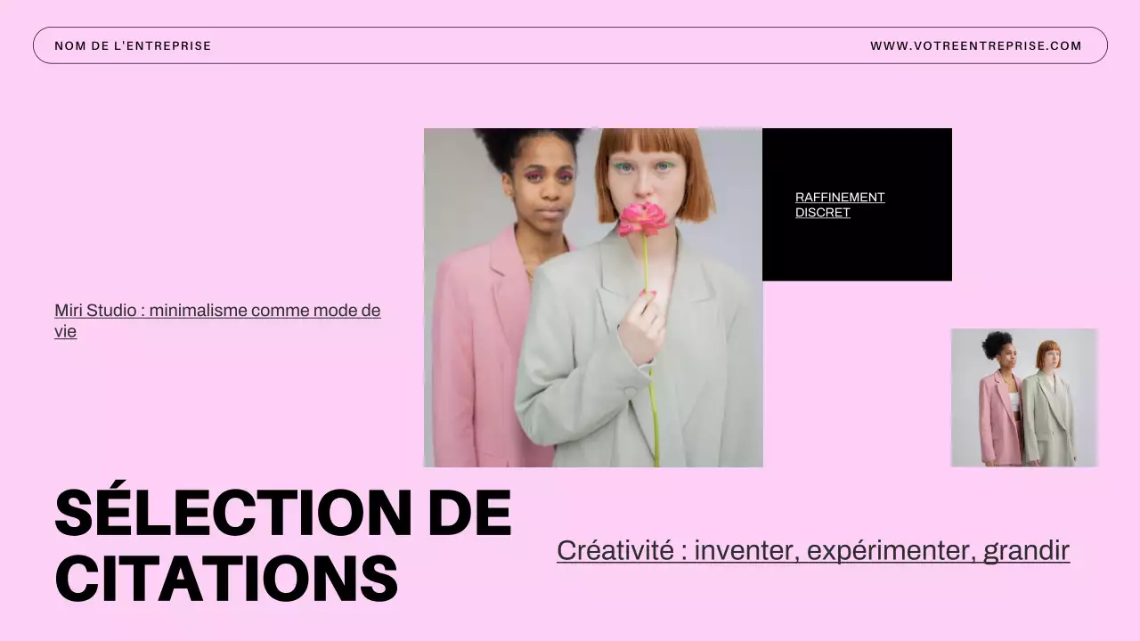 Présentation de la société Blue Minimal Business