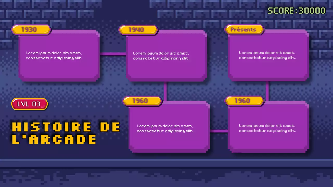 Lavender Animation Pixel Lecture Material