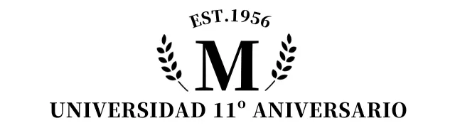 Concepto sencillo de souvenir universitario con logotipo de laurel