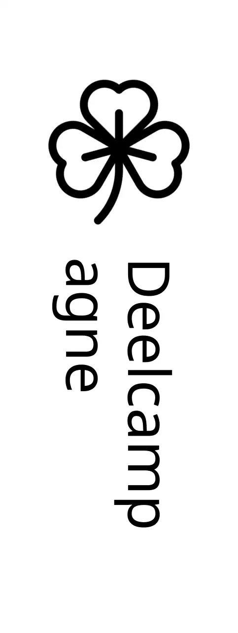 Liefdadigheids donatie vlooienmarkt met Klaver