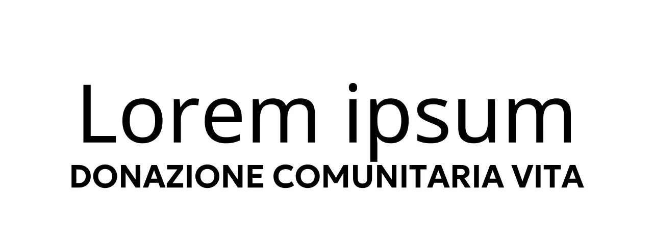 Un design di carattere tipografico con un logo a forma di persona e un allineamento centrato