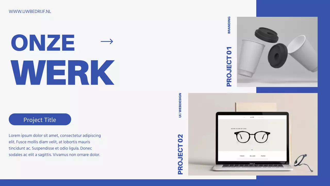 Introductie van Blue Minimal Business