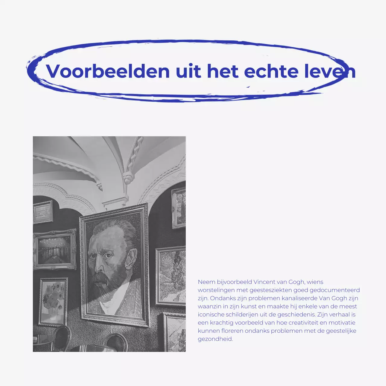 Blue Modern Medische Strategie