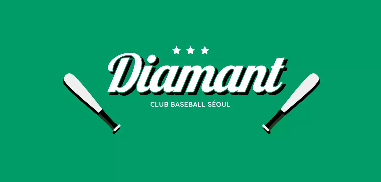 Conception d'un club de baseball avec une touche rétro
