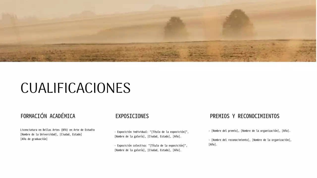 Blanco y Negro Fotógrafo Moderno Presentación Portafolio