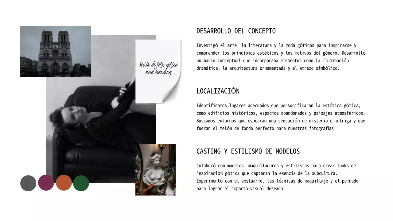 Blanco y Negro Fotógrafo Moderno Presentación Portafolio