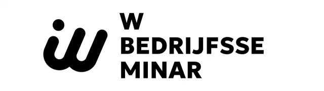 Zakelijk seminar met een glamoureuze uitstraling met een Engels logo