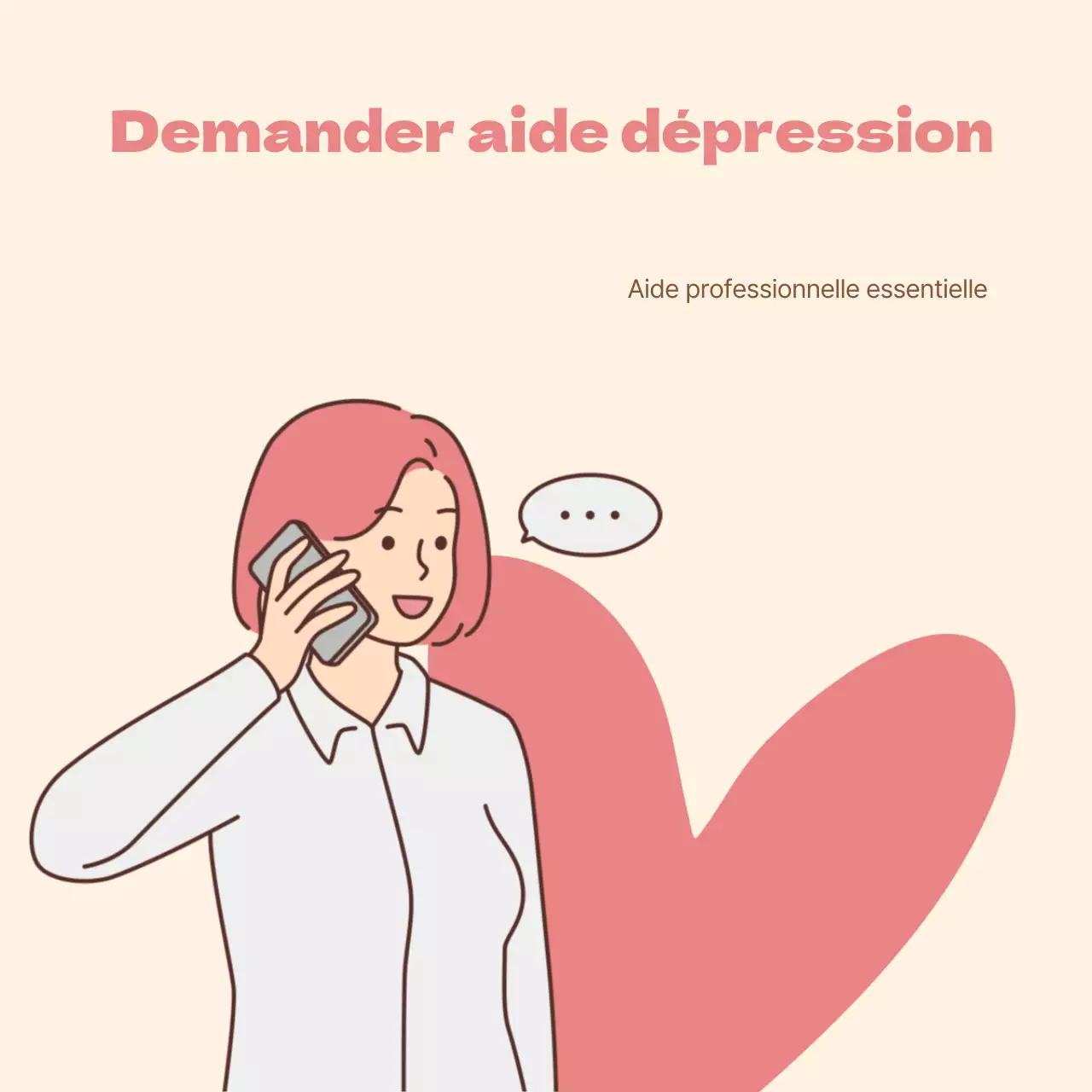 Croissance personnelle de base en beige