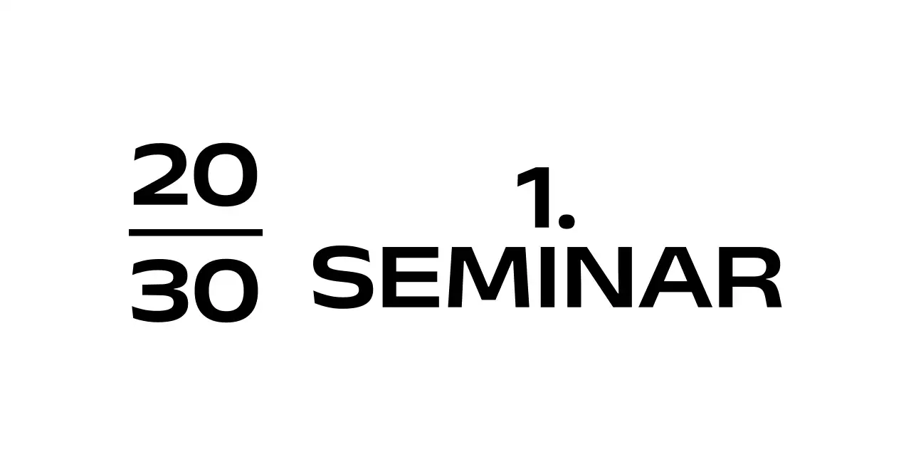 Einfaches Firmenseminar mit einem geneigten quadratischen Illustrationslogo