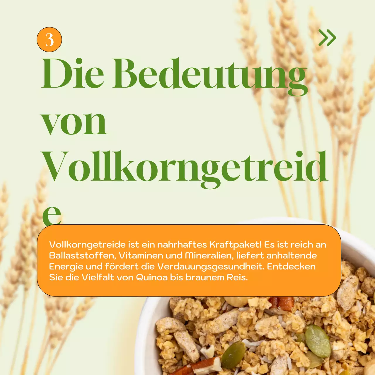 Grün Natürlich Gesund Strategie