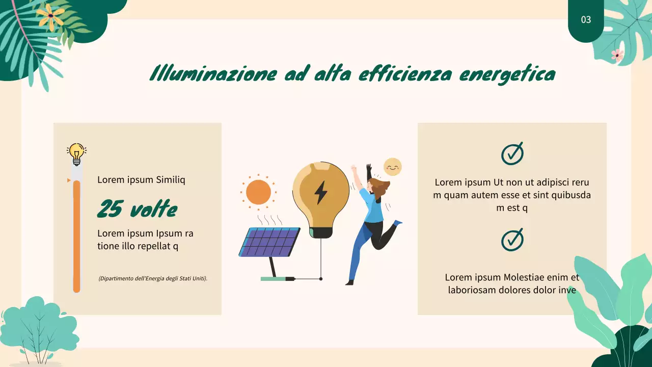 Strategia di spazio di lavoro aziendale verde naturale