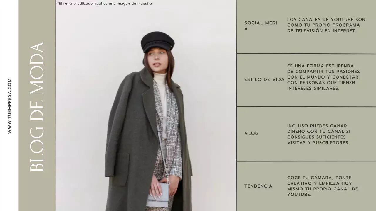 Tendencia gris y caqui Promoción del blog Fashion Stylist