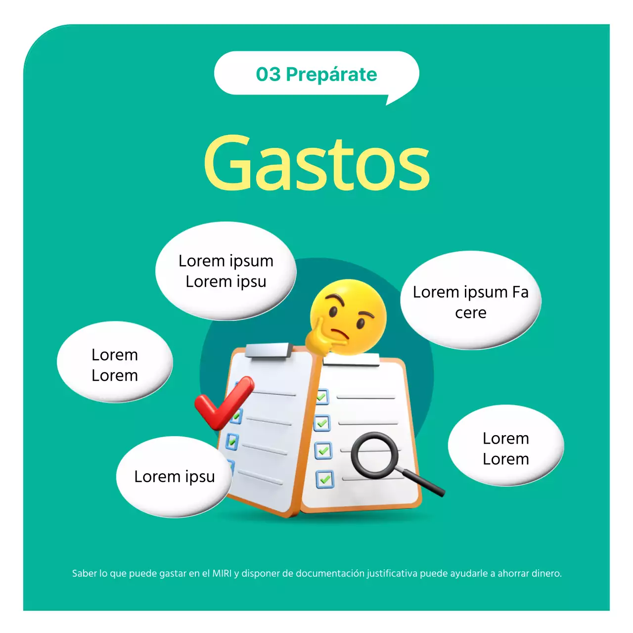 Sobre el amarillo y el verde, bonita declaración de la renta integral