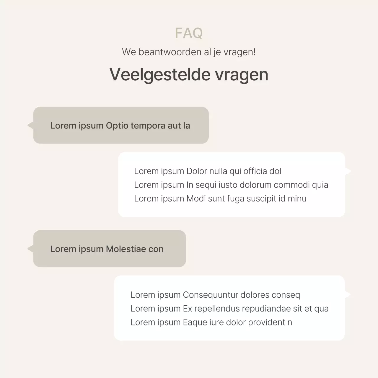 Modern Pilates in beige en geel Social Media Marketing om beoordelingen en vragen te promoten