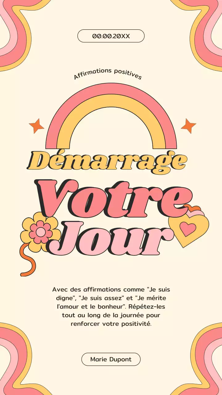 Affirmations positives pour la croissance personnelle