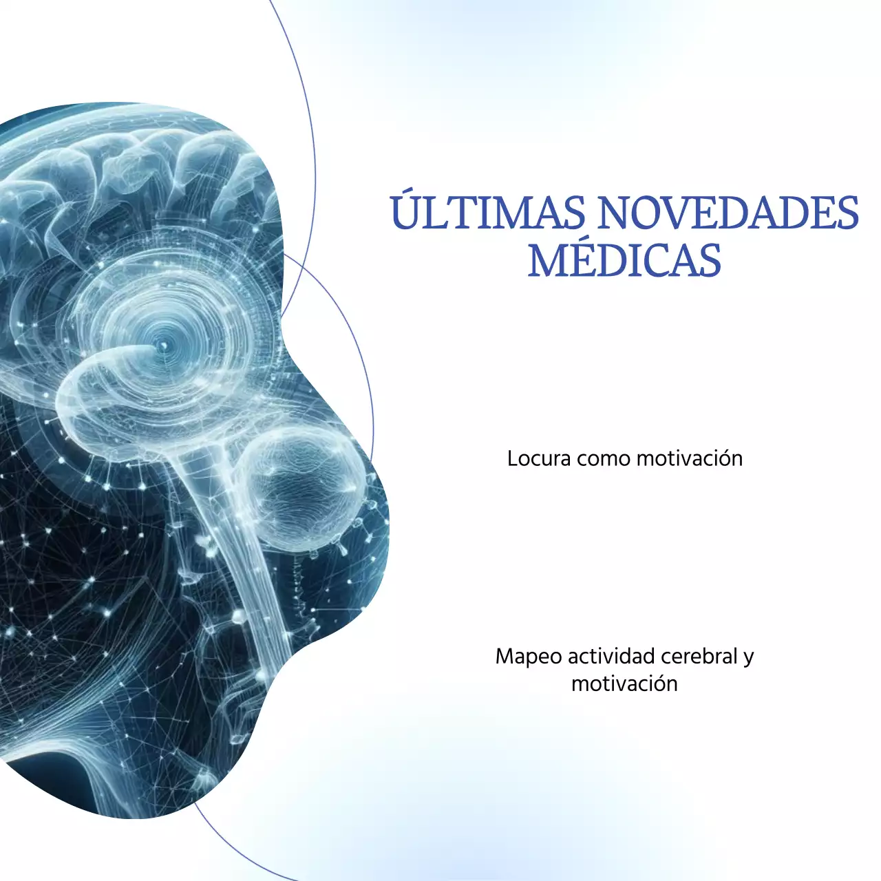 Azul Blanco Mínimo Geométrico Salud Noticias