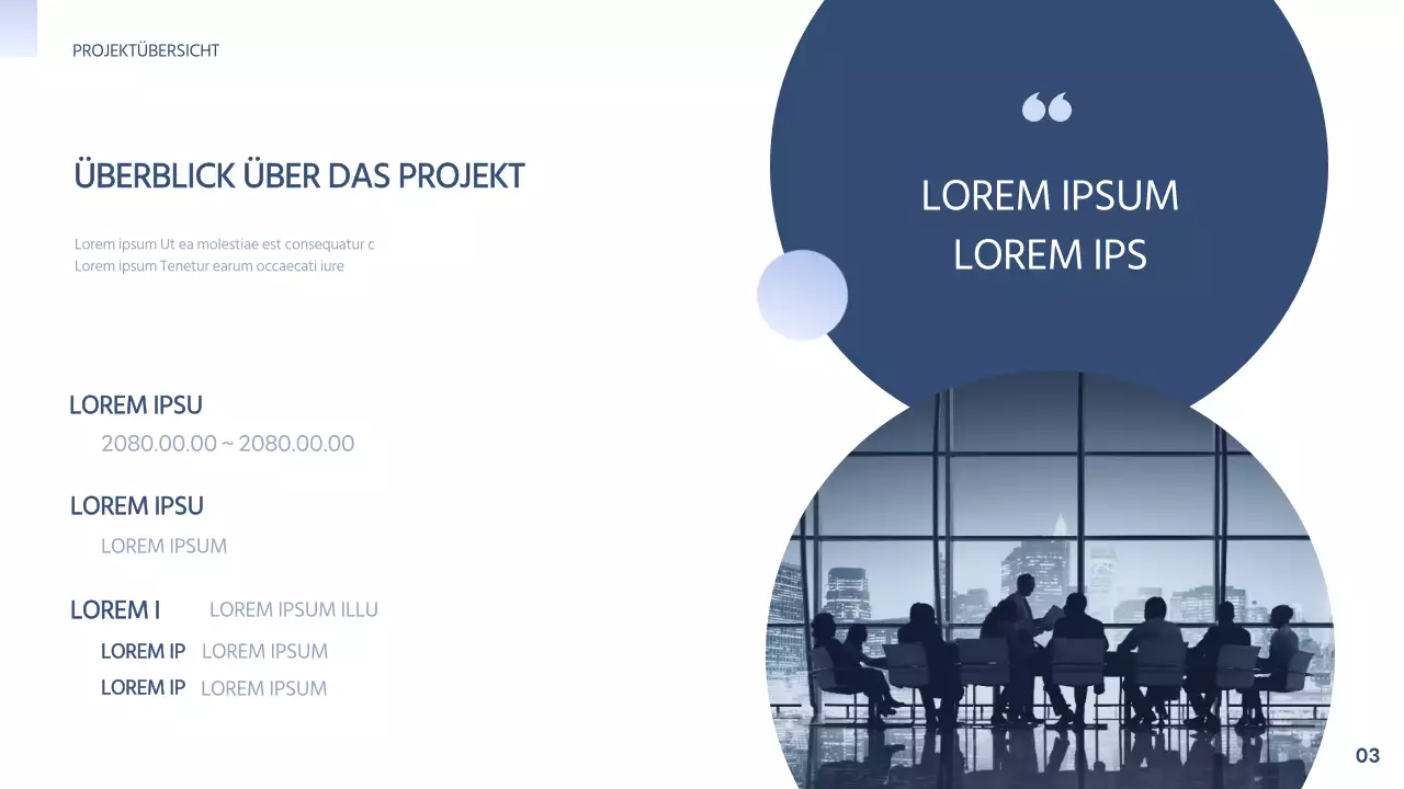 Einfacher Vorschlag von Industrie und Universität in Marineblau und Mauve