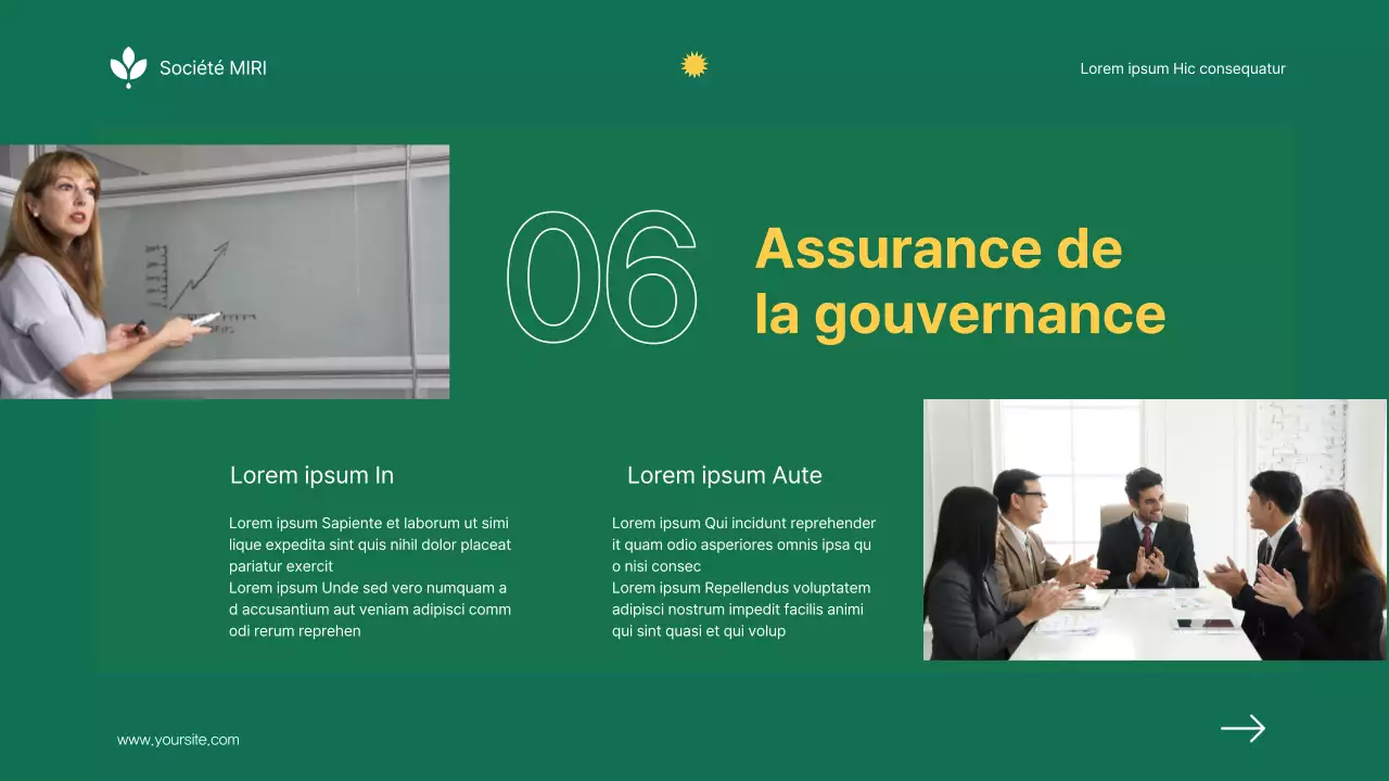 Rapport d'assurance sur le développement durable de l'entreprise Green Minimalist