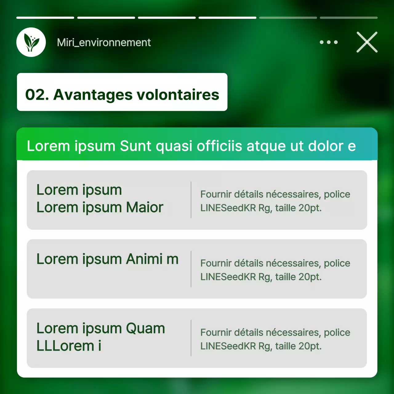 Promouvoir le recrutement de volontaires verts, blancs et modernes dans le domaine de l'environnement