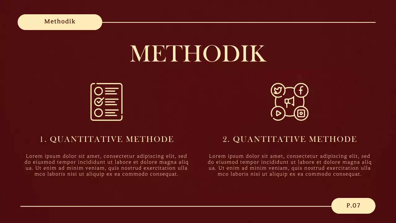 rot gelb elegant renaissance thesis defense class material